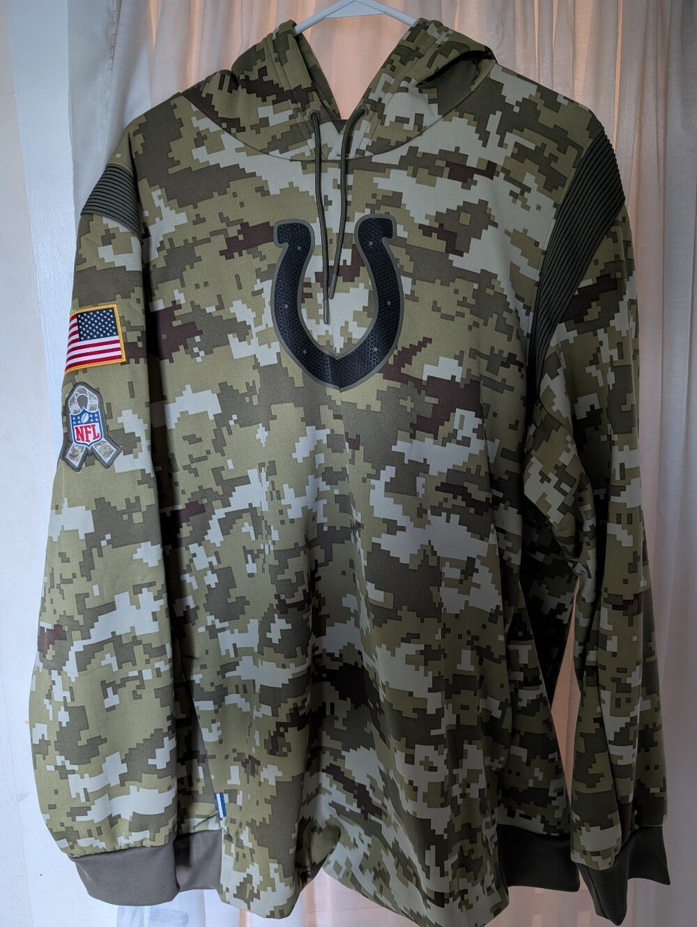Indianapolis Colts Nike Salute to Service Camo Hoodie